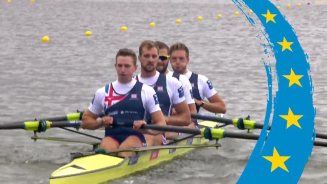 2018 European Rowing Championships - Glasgow (GBR) - Men's Four (M4-) - Final A