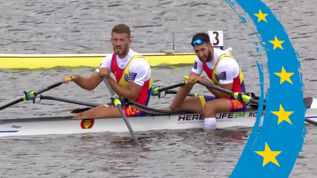2018 European Rowing Championships - Glasgow (GBR) - Men's Double Sculls (M2x) Final A