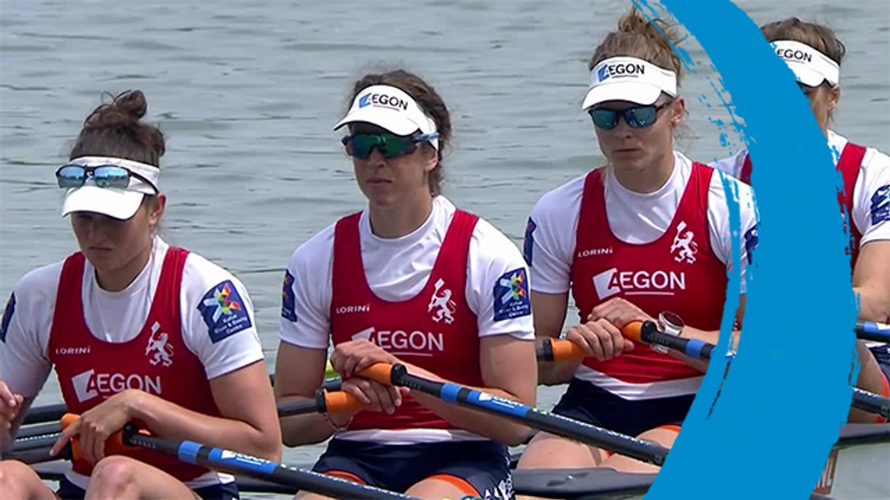 2019 World Rowing Cup 1 - Plovdiv (BUL) - Women's Quadruple Sculls (W4x) - Final A