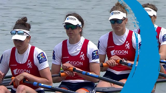 2019 World Rowing Cup 1 - Plovdiv (BUL) - Women's Quadruple Sculls (W4x) - Final A