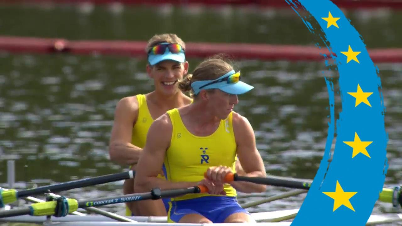 2018 European Rowing Championships - Glasgow (GBR) - Lightweight Men's Double Sculls (LM2x) Final C