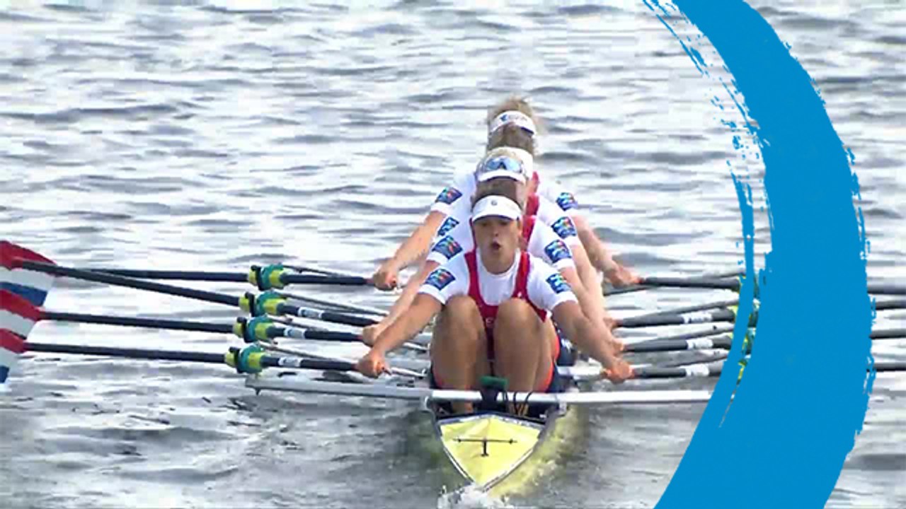 2019 World Rowing Cup II - Poznan, POL - Women's Quadruple Sculls (W4x) - Final