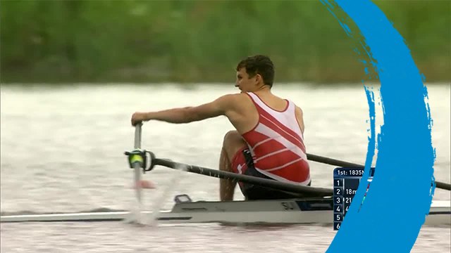 2019 World Rowing Cup 3 - Rotterdam, Netherlands - Lightweight Men's Single Sculls (LM1x) - Semi Final A/B 2