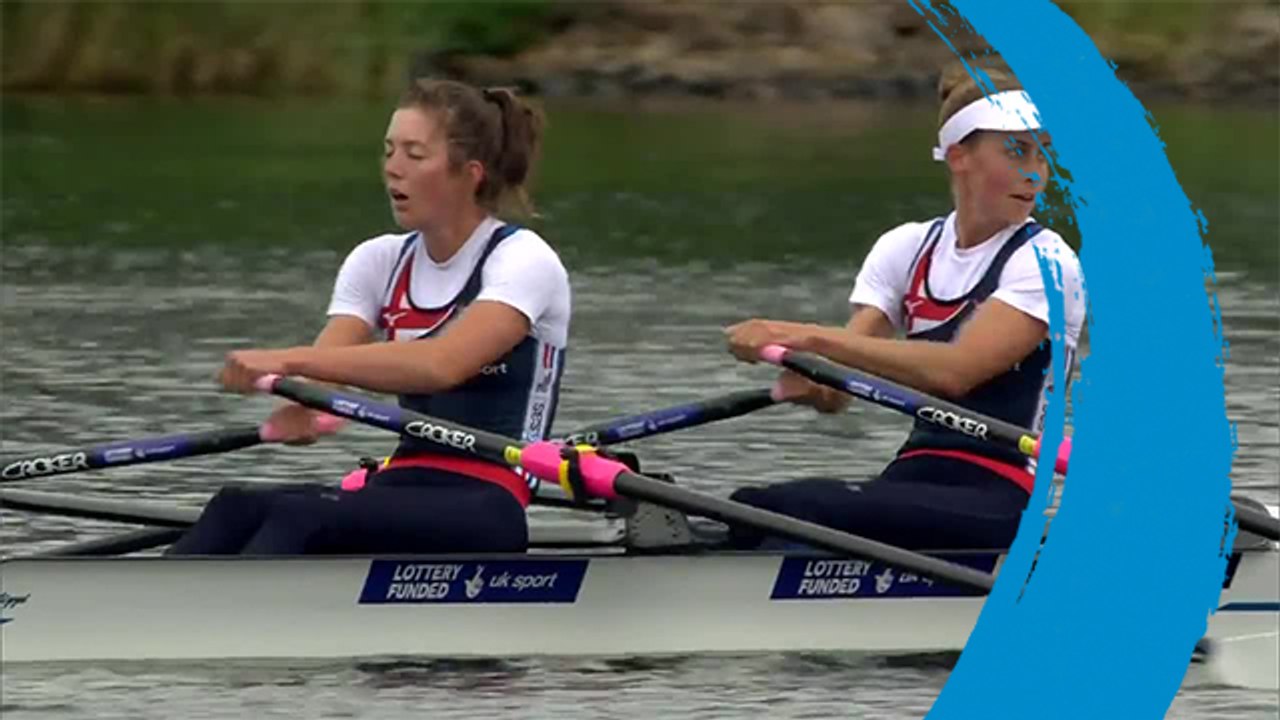2019 World Rowing Cup 3 - Rotterdam, Netherlands - Lightweight Women's Double Sculls (LW1x) - Semi Finals A/B 2