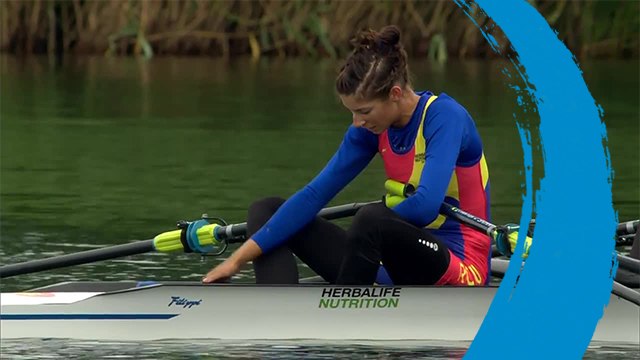 2019 World Rowing Cup 3 - Rotterdam, Netherlands - Lightweight Women's Double Sculls (LW2x) - Semi Finals A/B 1