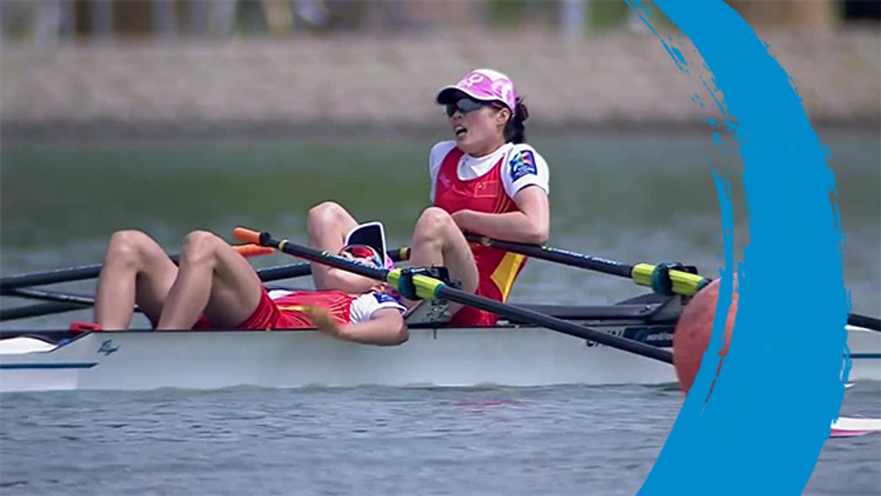 2019 World Rowing Cup 1 - Plovdiv (BUL) - Lightweight Women's Double Sculls (LW2x) - Final A