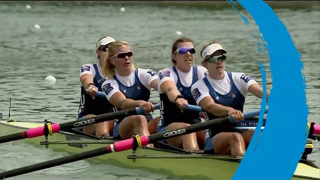 2019 World Rowing Cup 1 - Plovdiv (BUL) - Women's Four (W4-) - Final A