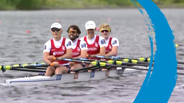 2019 World Rowing Cup 3 - Rotterdam, Netherlands - Lightweight Men's Quadruple Sculls (LM4x) - Final A