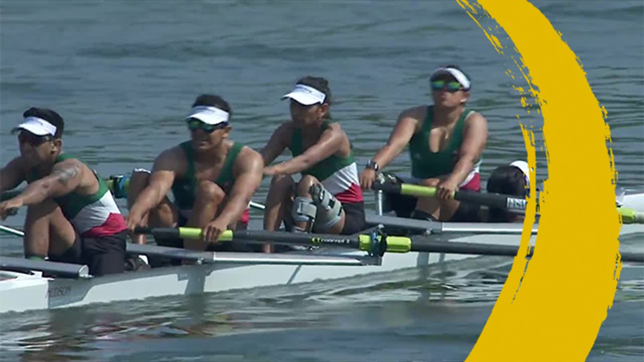 2019 World Rowing Championships - Linz, AUT - PR3 Mixed Coxed Four (PR3 Mix4+) - Repechage 1