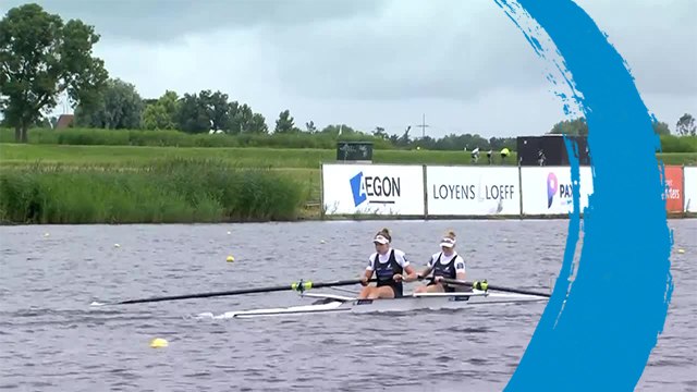 2019 World Rowing Cup 3 - Rotterdam, Netherlands - Women's Pair (W2-) - Final A