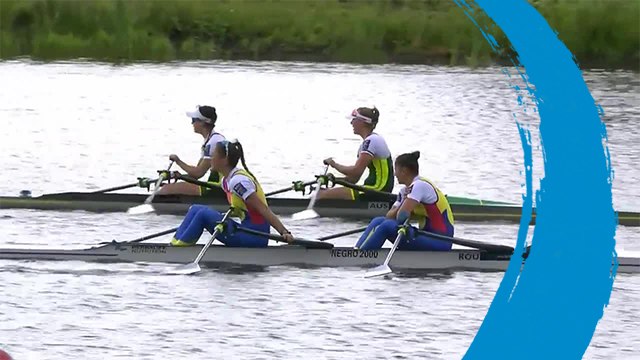 2019 World Rowing Cup 3 - Rotterdam, Netherlands - Women's Double Sculls (W2x) - Final A