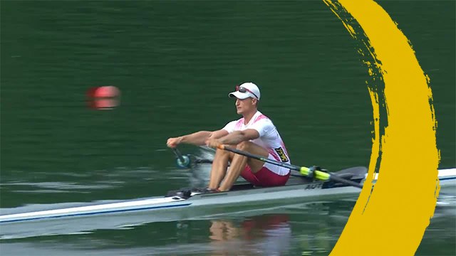 2019 World Rowing Championships - Linz, AUT - Men's Single Sculls (M1x) - Quarterfinal EH 3