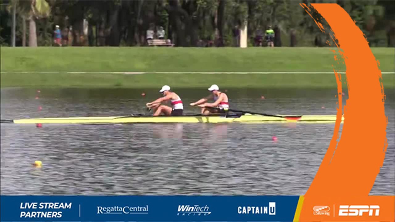 2019 World Rowing Under 23 Championships - Sarasota, USA - Men's Pair (BM2-) - Final B