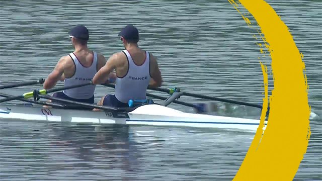 2019 World Rowing Championships - Linz, AUT - Men's Double Sculls (M2x) - Quarterfinal 2