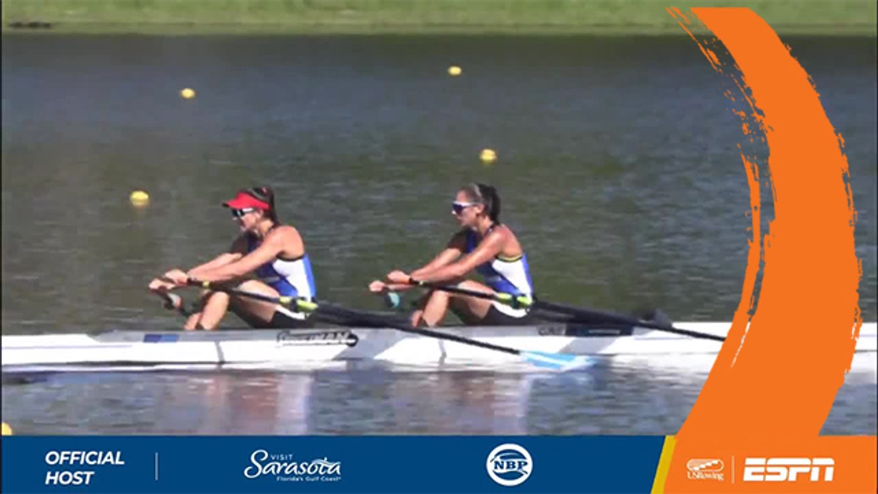 2019 World Rowing Under 23 Championships - Sarasota, USA - Women's Double Sculls (BW2x) - Final A