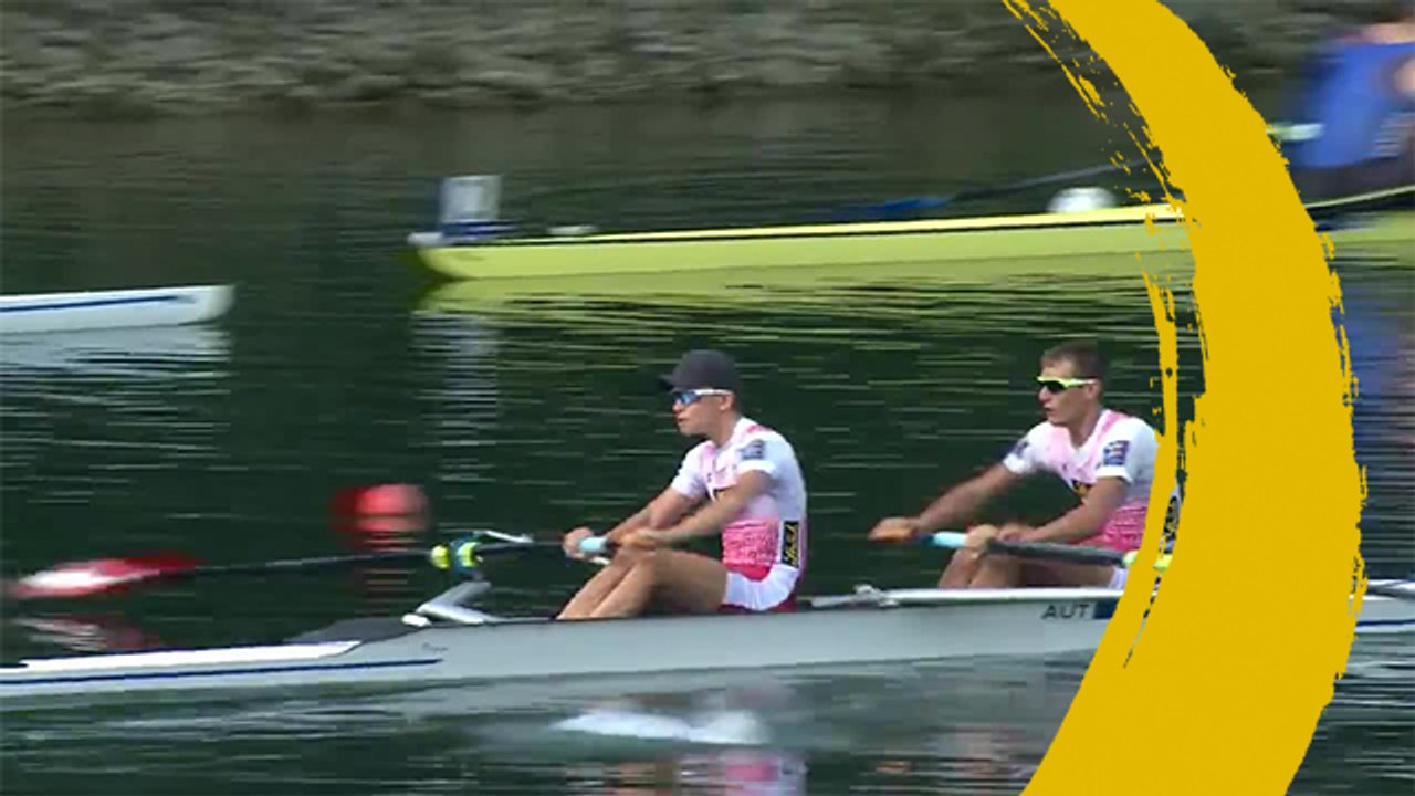 2019 World Rowing Championships - Linz, AUT - Lightweight Men's Pair (LM2-) - Repechage
