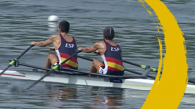 2019 World Rowing Championships - Linz, AUT - Lightweight Men's Double Sculls (LM2x) - Quarterfinal 3