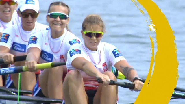 2019 World Rowing Championships - Linz, AUT - Women's Four (W4-) - Semi Finals A/B 2