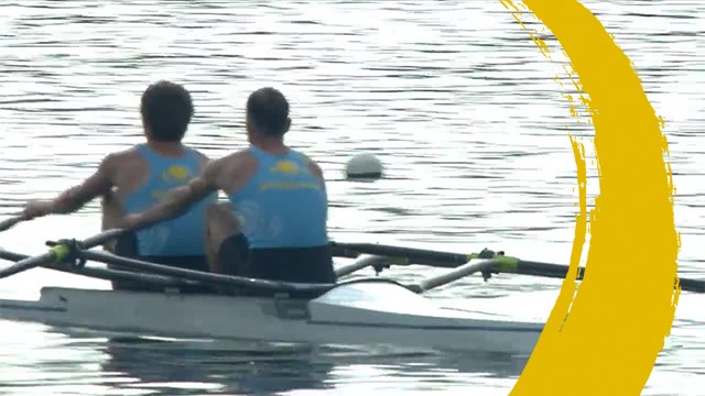2019 World Rowing Championships - Linz, AUT - Lightweight Men's Double Sculls (LM2x) - Semi Final E/F 1