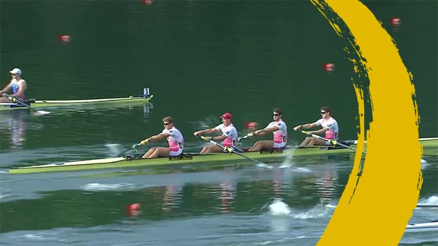 2019 World Rowing Championships - Linz, AUT - Men's Four (M4-) - Semi Final C/D 1