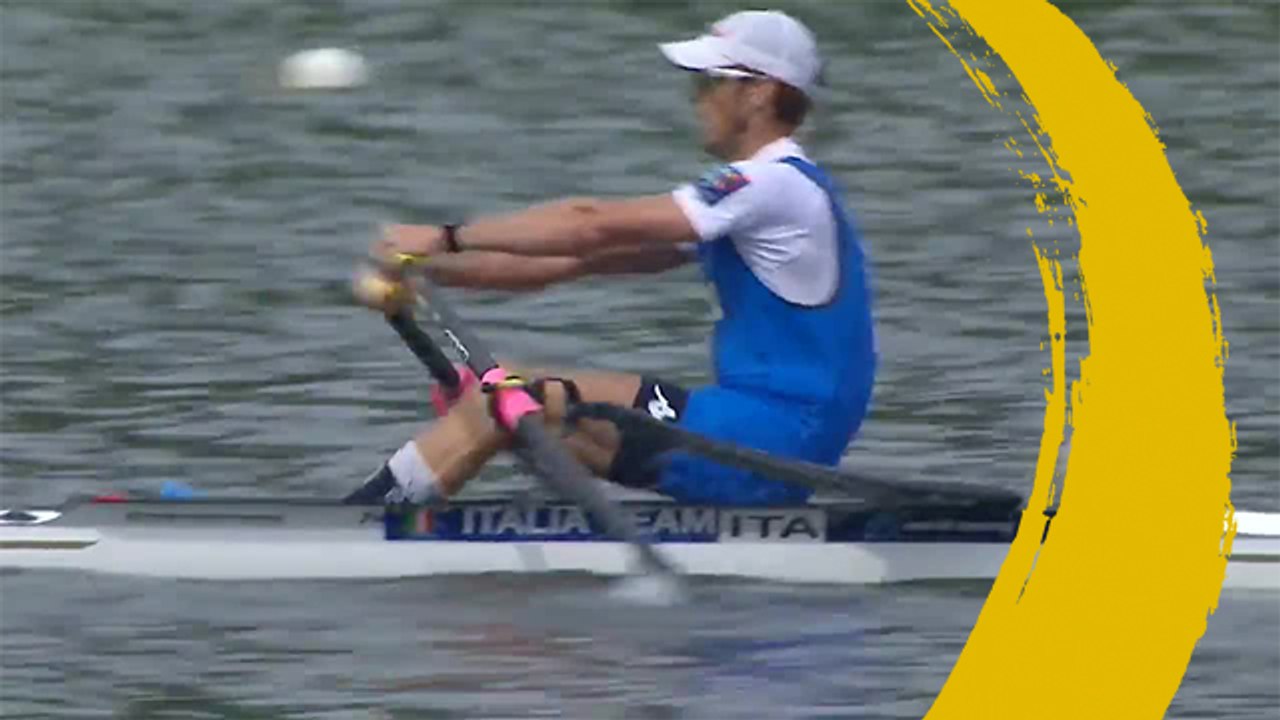 2019 World Rowing Championships - Linz, AUT - Lightweight Men's Single Sculls (LM1x) - Semi Finals A/B 1