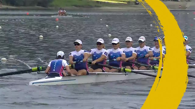 2019 World Rowing Championships - Linz, AUT - Women's Eight (W8+) - Final B