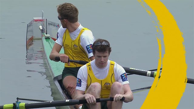 2019 World Rowing Championships - Linz, AUT - Men's Pair (M2-) - Semi Finals A/B 2