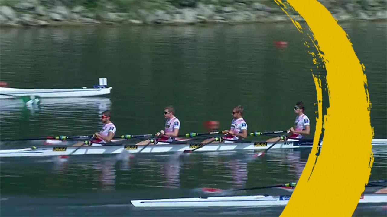 2019 World Rowing Championships - Linz, AUT - Lightweight Men's Quadruple Sculls (LM4x) - Repechage