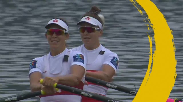 2019 World Rowing Championships - Linz, AUT - Women's Double Sculls (W2x) - Semi Finals A/B 1