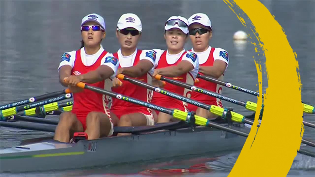 2019 World Rowing Championships - Linz, AUT - Lightweight Women's Quadruple Sculls (LW4x) - Final A