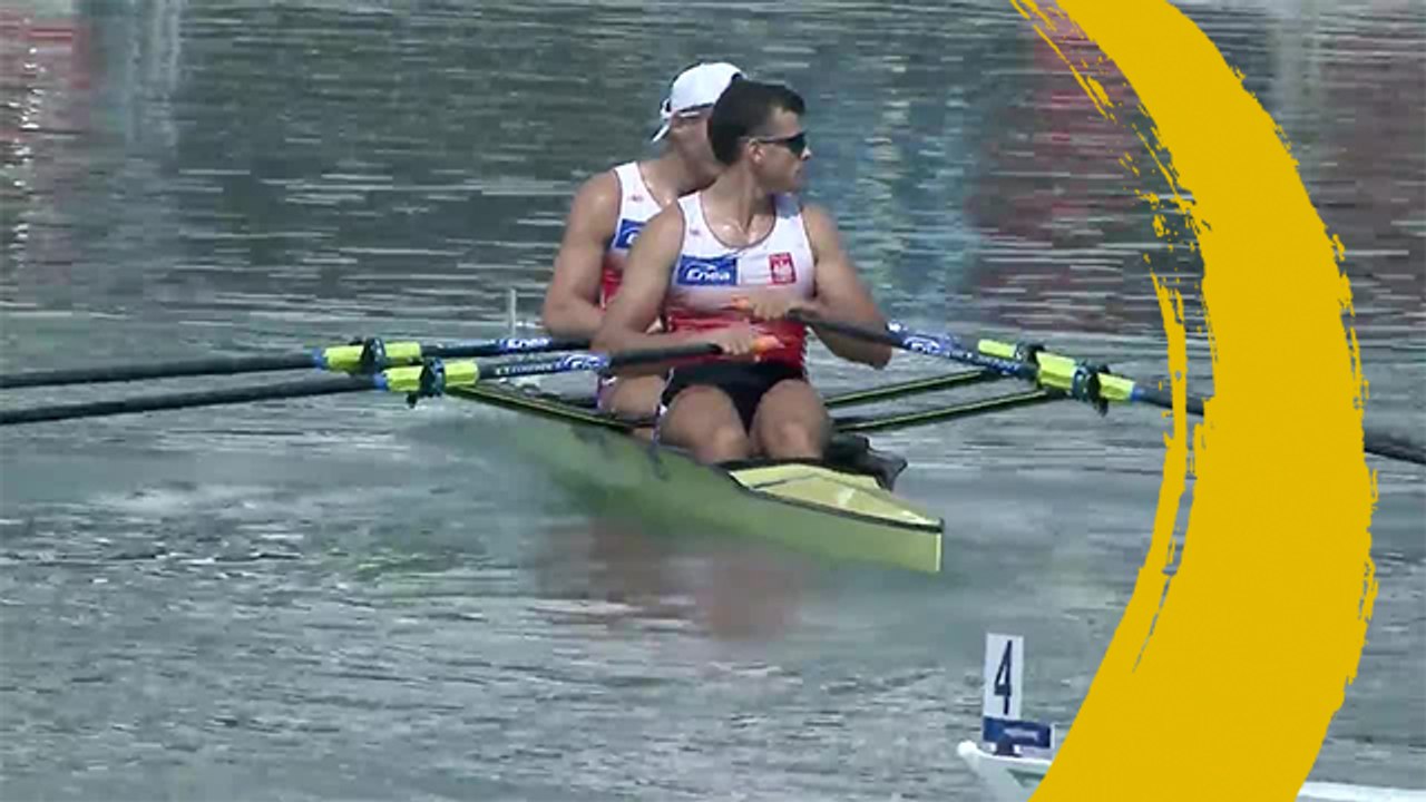 2019 World Rowing Championships - Linz, AUT - Men's Double Sculls (M2x) - Quarterfinal 1