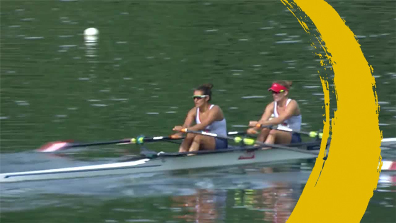 2019 World Rowing Championships - Linz, AUT - Women's Double Sculls (W2x) - Repechage 2