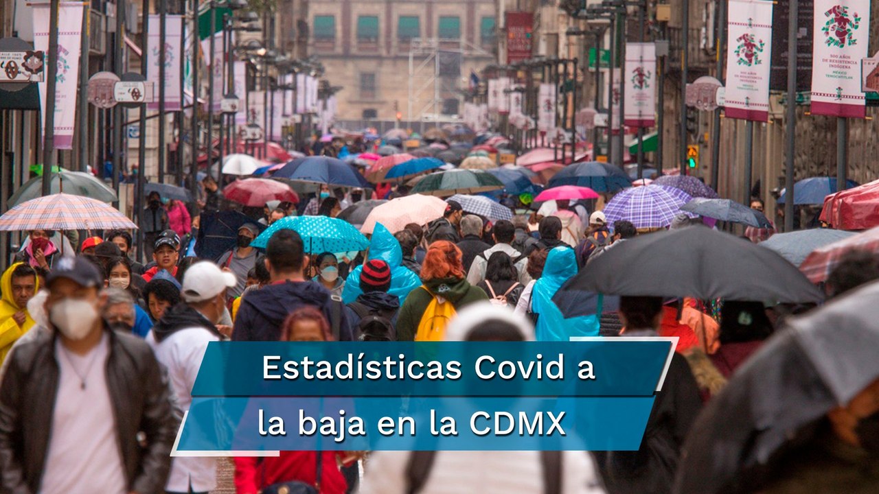 CDMX sigue en semáforo naranja con hospitalizaciones a la baja