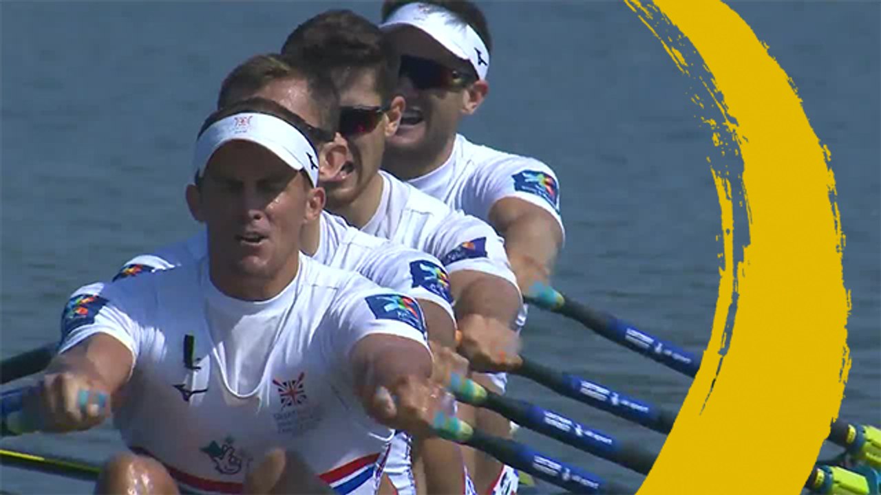 2019 World Rowing Championships - Linz, AUT - Men's Quadruple Sculls (M4x) - Final B