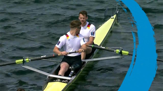 2019 World Rowing Cup 3 - Rotterdam, Netherlands - PR3 Mixed Double Sculls (PR3 MiX2x) - Final A