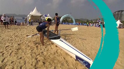 2019 World Rowing Beach Sprint Finals - Coastal Men's Solo (CM1x) - Semifinal B1