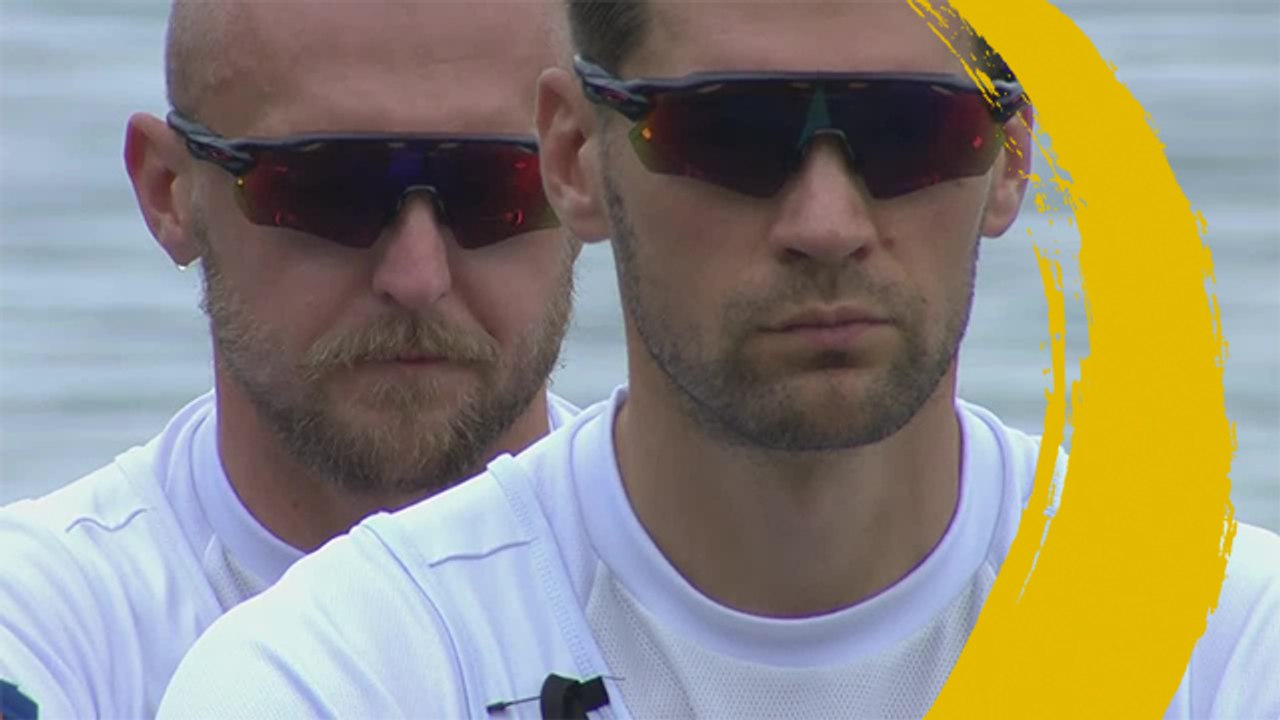 2019 World Rowing Championships - Linz, AUT - Men's Double Sculls (M2x) - Semi Finals A/B 2