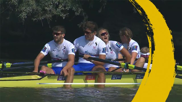 2019 World Rowing Championships - Linz, AUT - PR3 Mixed Coxed Four (PR3 Mix4+) - Final A