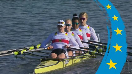 2020 European Rowing Championships - Poznan, POL - Women's Quadruple Sculls (W4x) - Final A