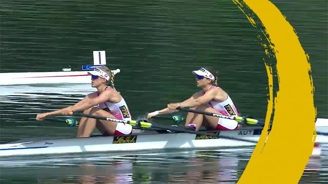 2019 World Rowing Championships - Linz, AUT - Lightweight Women's Double Sculls (LW2x) - Quarterfinal 2