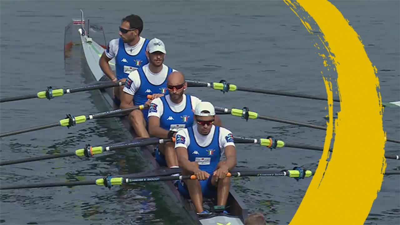 2019 World Rowing Championships - Linz, AUT - Lightweight Men's Quadruple Sculls (LM4x) - Final A
