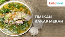 Resep tim ikan kakap merah rumahan, lezatnya bak masakan restoran China
