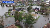 Ouragan Ida: les images aériennes des dégâts et des inondations en périphérie de La Nouvelle-Orléans