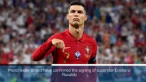 Manchester United confirm Ronaldo signing