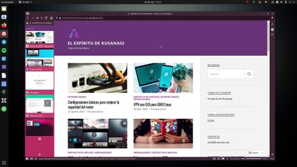 Configuración pestañas navegador Vivaldi