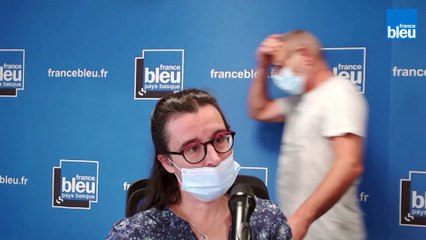 Elisabeth Charriau, porte-parole du collectif des soignants de Bayonne