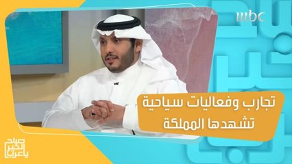 تقييم ثامر الحربي للفعاليات والتجارب السياحية التي تشهدها المملكة ضمن برنامج #صيفنا_على_جوك