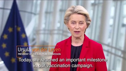 La Unión Europea alcanza la inmunidad de grupo: "Tenemos que ayudar al resto del mundo"