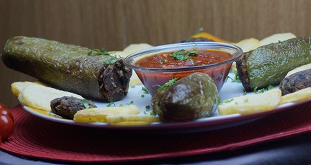 Poivrons farcis (Felfel mehchi) - فلفل محشي