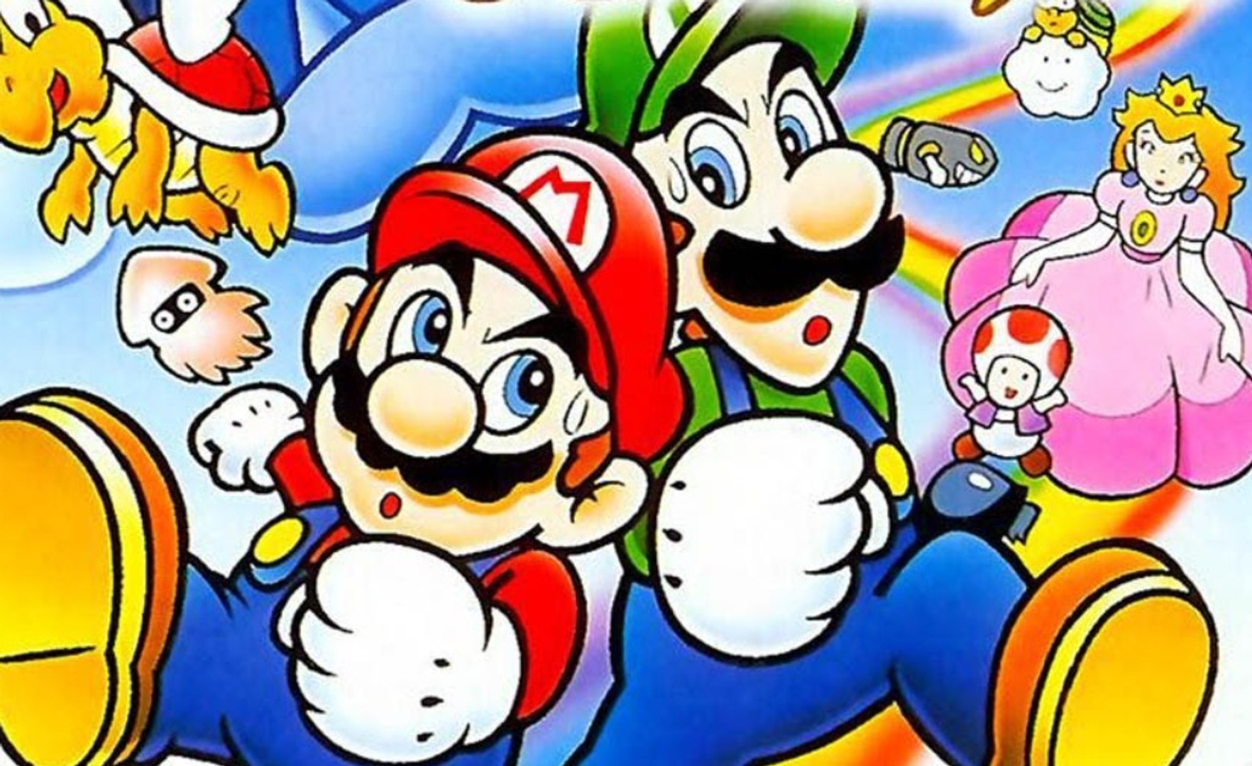 Dibujos de mario a color - Imagui
